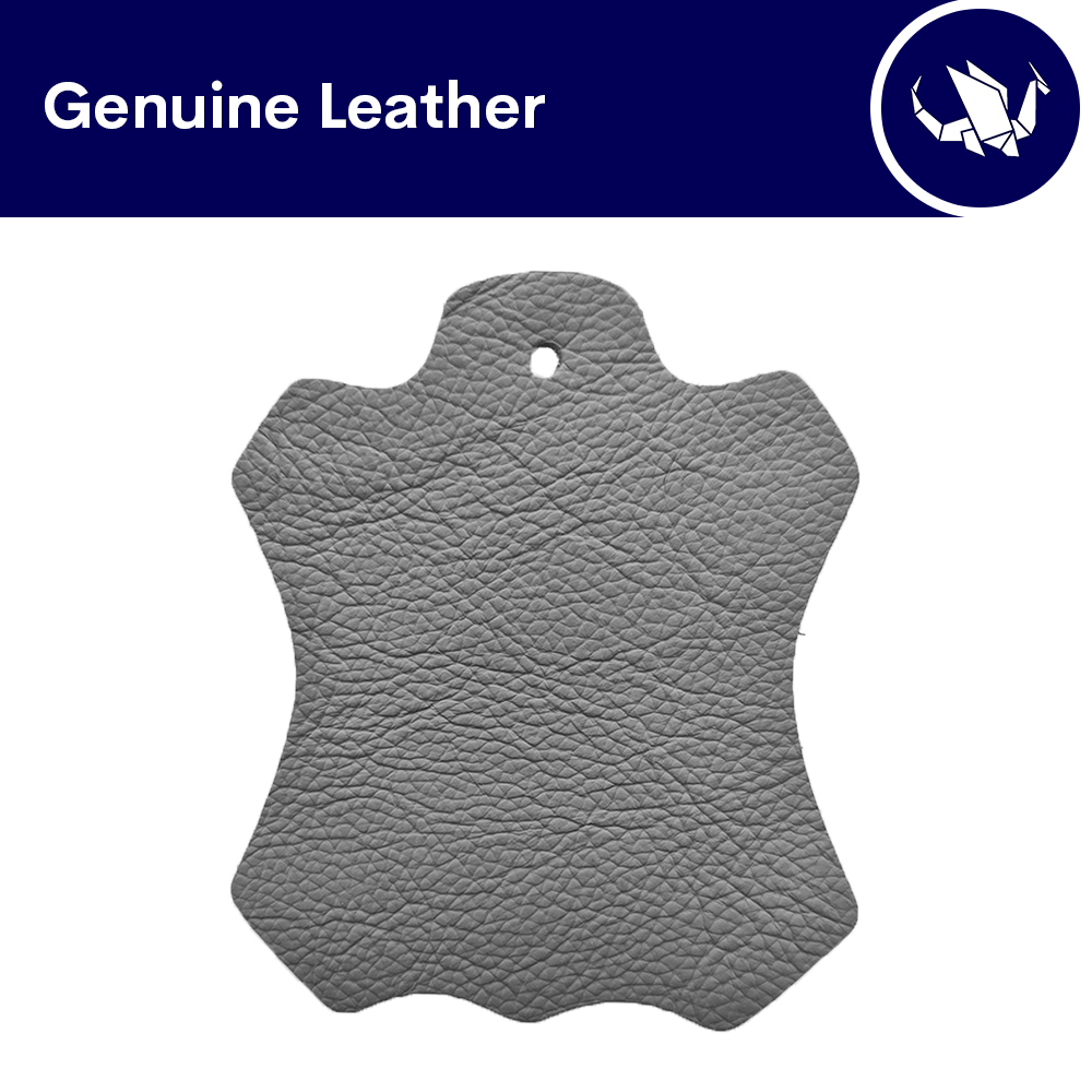 Genuine Leather - Light Gray