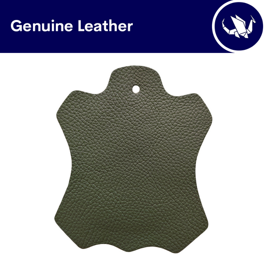 Genuine Leather - Turtle Green