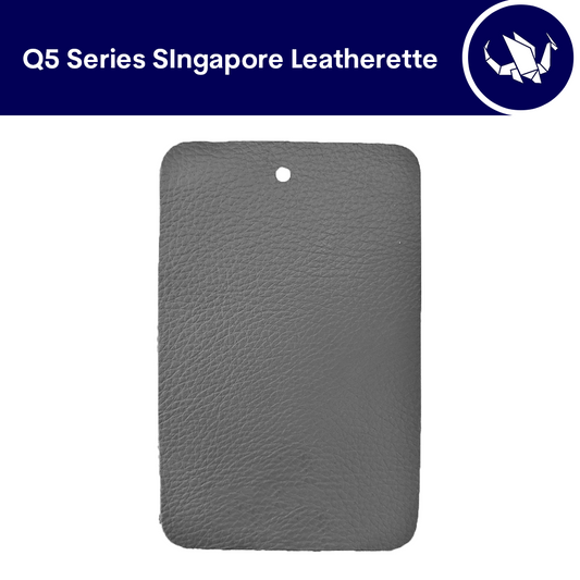 Q5 Series Singapore Leatherette - Medium Gray