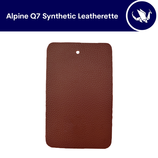 Alpine Q7 Synthetic Leatherette - Rioja Red