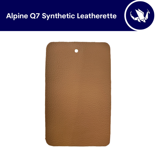 Alpine Q7 Synthetic Leatherette - Tobacco Brown