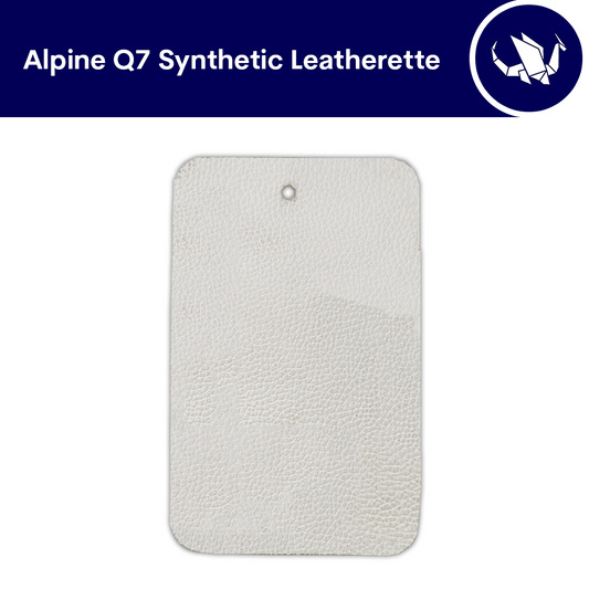 Alpine Q7 Synthetic Leatherette - White