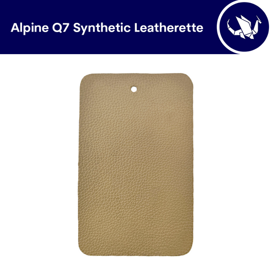 Alpine Q7 Synthetic Leatherette - Yellow Beige